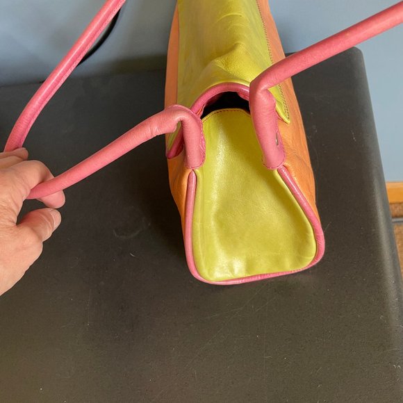 Claudia Firenze Summer Colors Flap Handbag - Picture 10 of 11